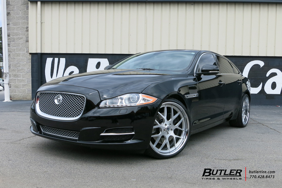 Jaguar Xjl With 22in Asanti Af174 Wheels Exclusively From Butler Tires