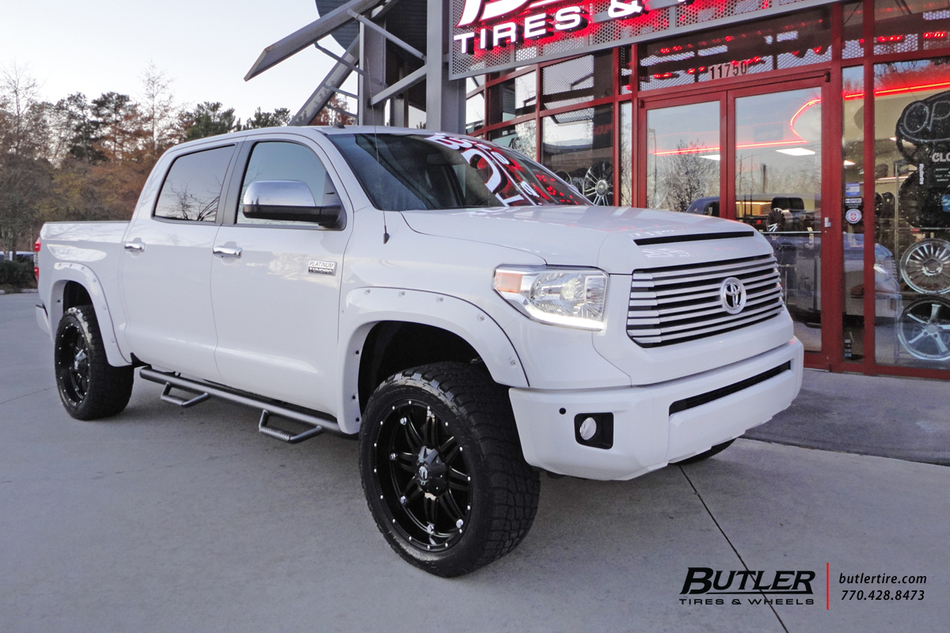 Toyota Tundra with 22in Fuel Hostage Wheels exclusively from Butler
