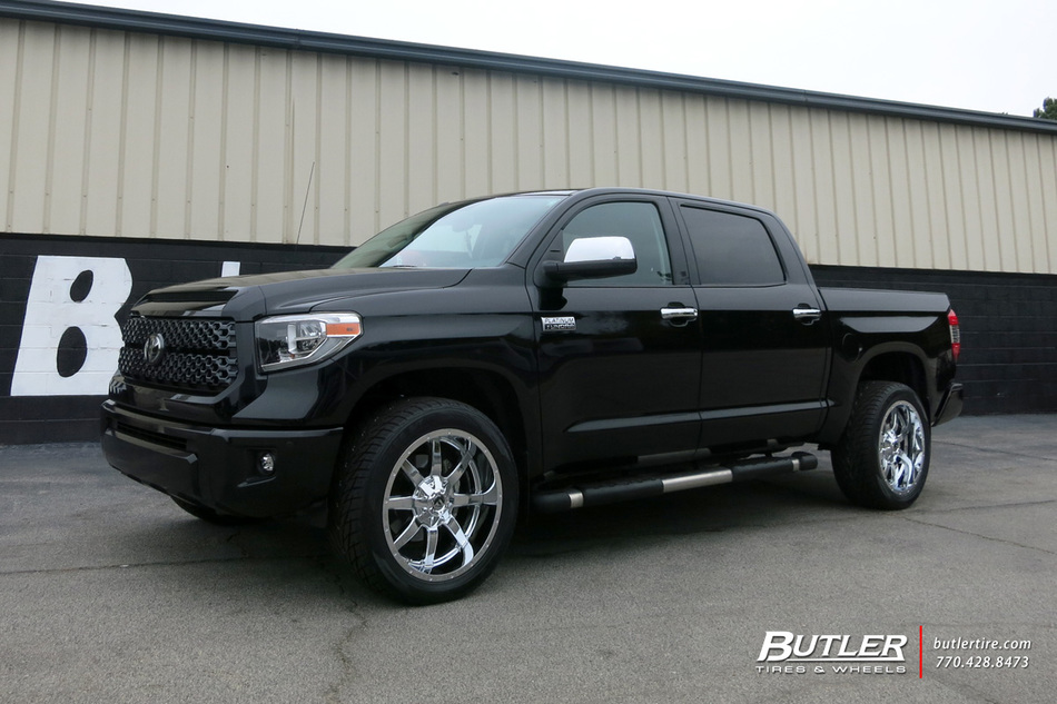 Toyota Tundra with 22in Fuel Maverick Wheels exclusively from Butler