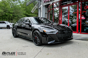 Audi RS-7 with 22in Vossen HF7 Wheels and Michelin Pilot Sport 4S Tires