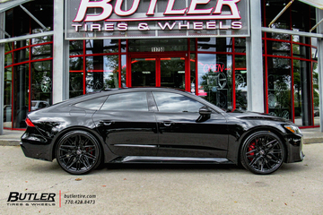 Audi RS-7 with 22in Vossen HF7 Wheels and Michelin Pilot Sport 4S Tires