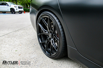 BMW M550I with 21in Vossen HF5 Wheels and Michelin Pilot Sport 4s Tires