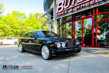 Bentley Brooklands with 22in AG Luxury AGL78 Wheels and Continental Tires