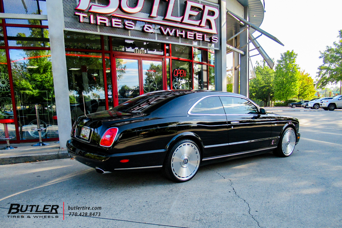 Bentley Brooklands with 22in AG Luxury AGL78 Wheels and Continental Tires