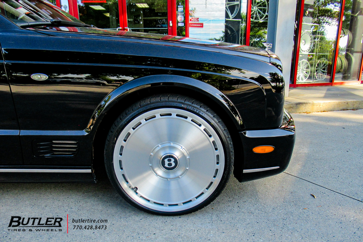 Bentley Brooklands with 22in AG Luxury AGL78 Wheels and Continental Tires