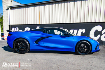 Chevrolet Corvette with 20in Vossen HF5 Wheels and Michelin Tires