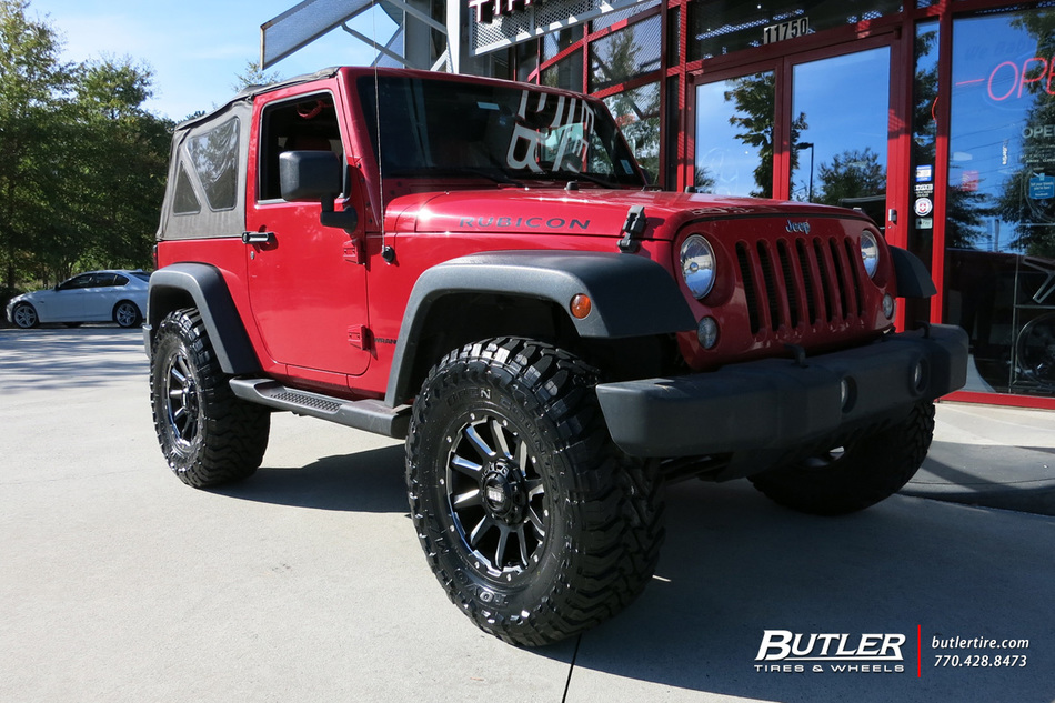 Jeep Wrangler with 18in Grid Offroad GD5 Wheels exclusively from Butler ...