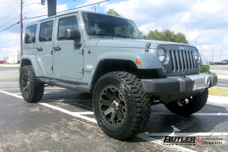 Jeep Wrangler with 20in Black Rhino Warlord Wheels exclusively from ...