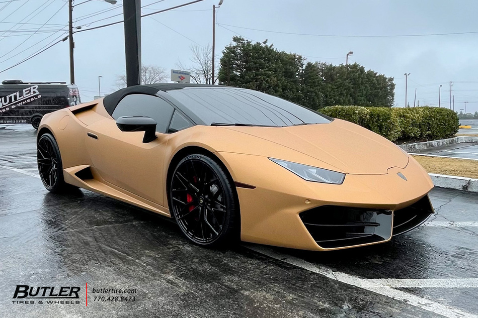 Lamborghini Huracan with 21in Avant Garde M520R Wheels exclusively from  Butler Tires and Wheels in Atlanta, GA - Image Number 12154
