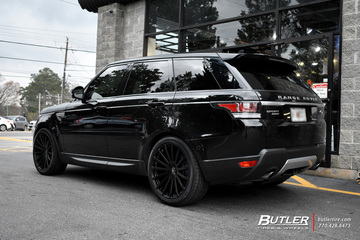 Land Rover Range Rover with 22in Redbourne Dominus Wheels