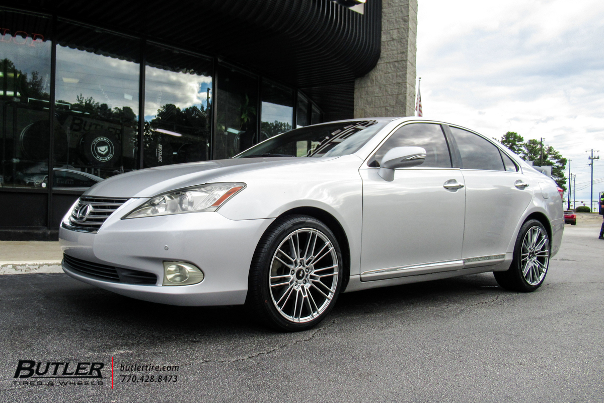 Lexus ES350 with 19in Savini Black di Forza BM18 Wheels and Westlake Tires