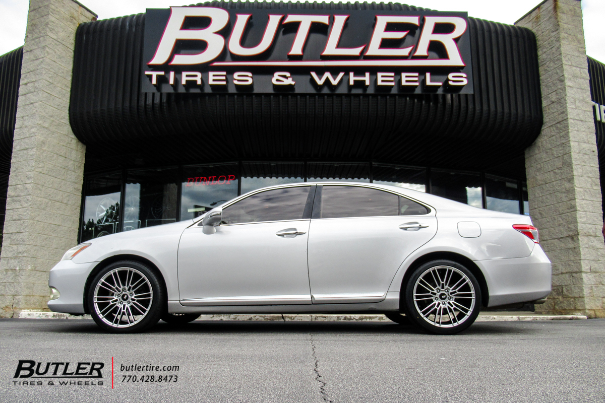 Lexus ES350 with 19in Savini Black di Forza BM18 Wheels and Westlake Tires