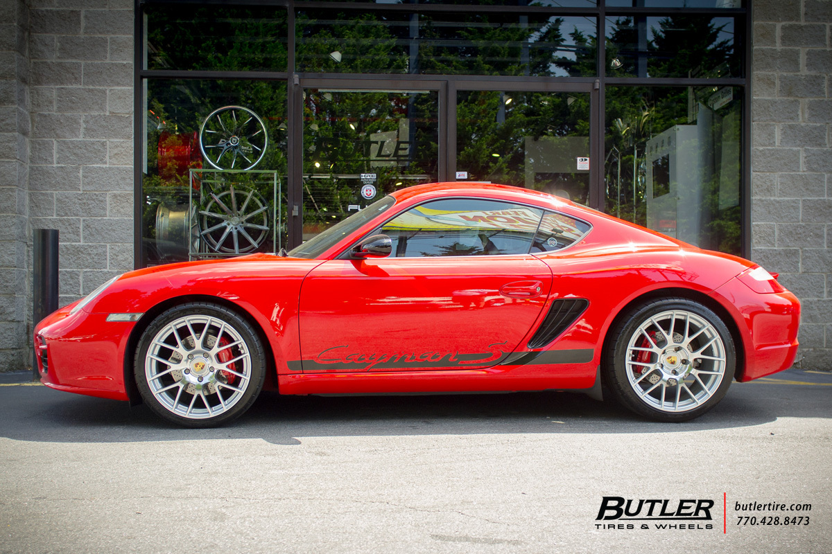 Porsche Cayman with 19in Victor Innsbruck Wheels exclusively from ...
